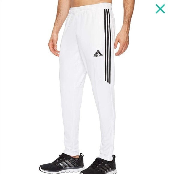 Adidas Half Striped Men White Tracksuit