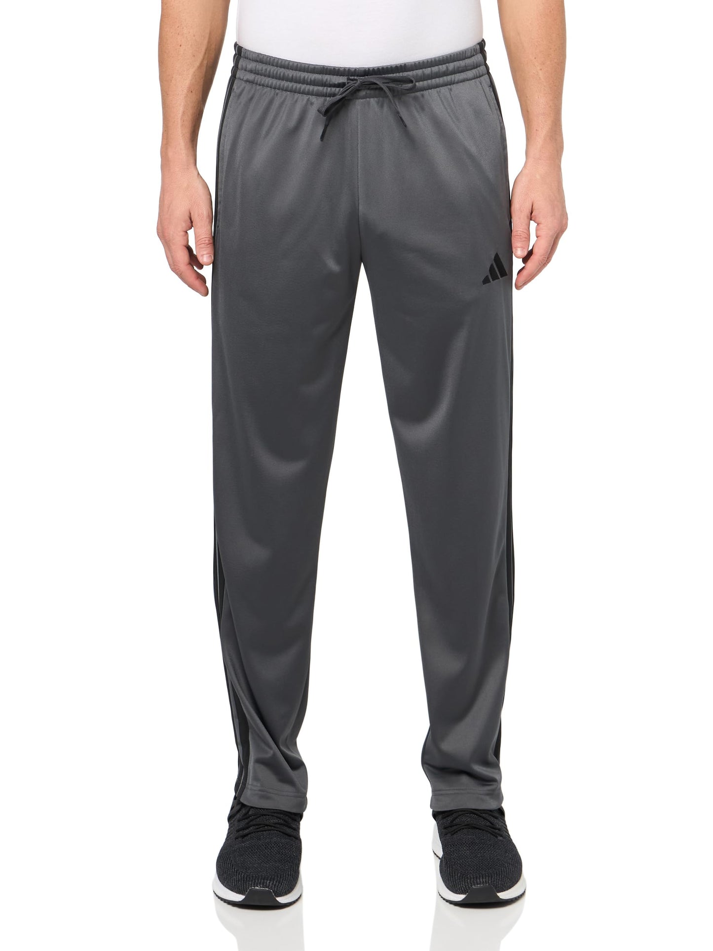 Men's 3-Stripes Tricot Open Hem Track Pants