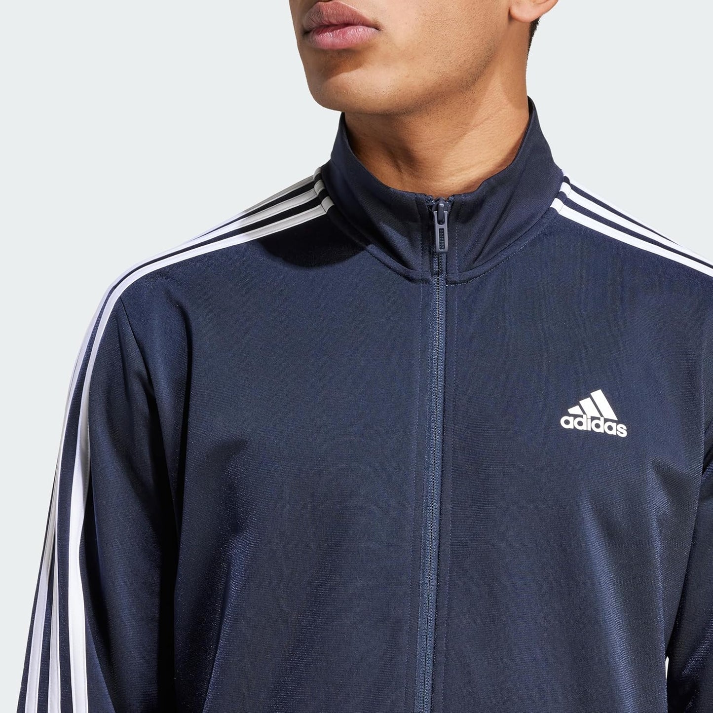 Men's Essentials Warm-Up 3-Stripes Track Top